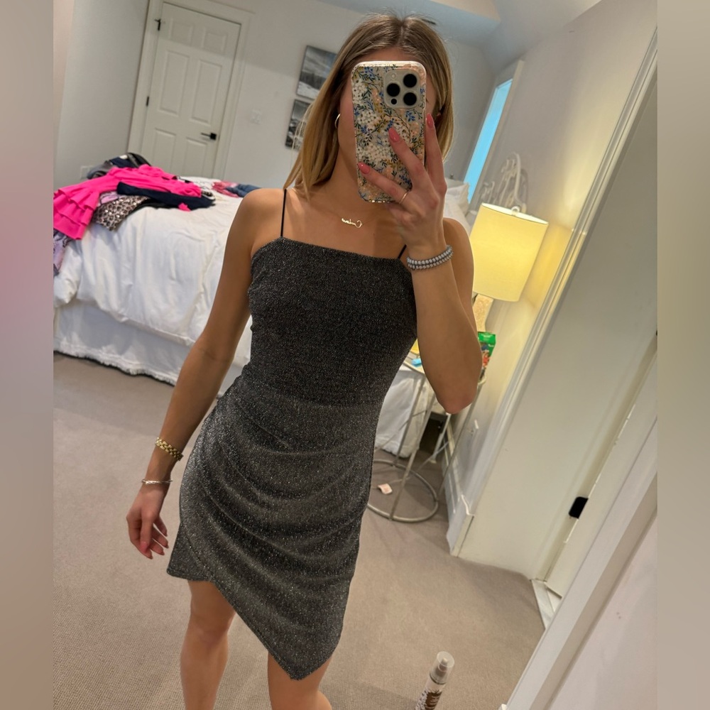 Sparkly mini dress